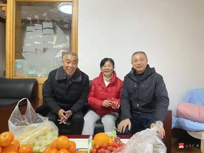 新春送祝福 关怀暖人心  —骆店财政所开展春节走访慰问活动