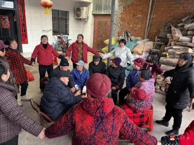 乡贤千里寄乡情 文明新风遍地传——杨寨镇月日塘村开展新春暖心慰问暨志愿服务活动