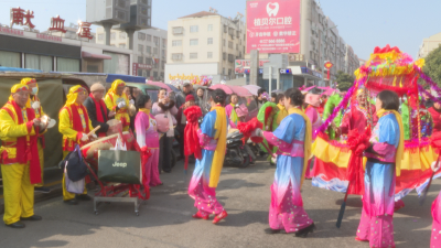 年味拉满！广水民俗巡游“舞”动新春