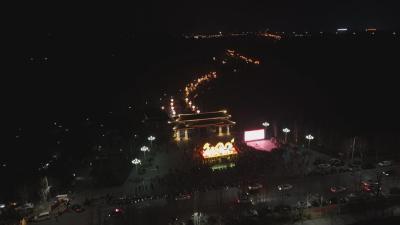 湖北广水：“浪漫广水・马跃新章” 灯影流光年味正浓