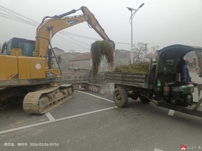 关庙镇开展“清洁家园”行动