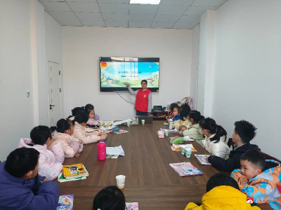 城郊街道“爱心托管班”开展禁毒教育特色活动