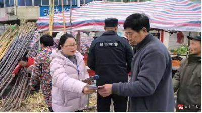 法治护航启新程平安建设筑根基——陈巷镇开展节后复工复产普法宣传活动