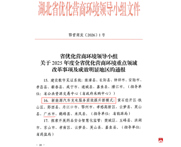 “桩”点智慧，“充”破壁垒——我市充电新模式获省级表彰