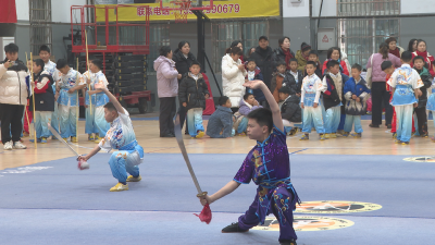 【欢欢喜喜过大年】广水市举办第二届青少年武术套路联赛