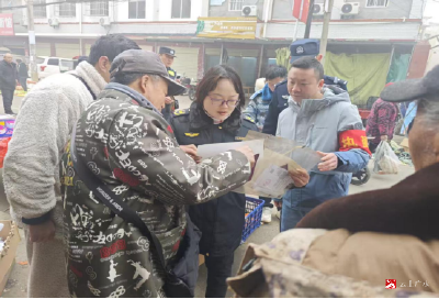 筑牢节前安全防线：骆店镇开展烟花爆竹专项检查