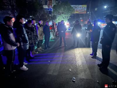 骆店镇：新春临近护民生 规范集市保平安