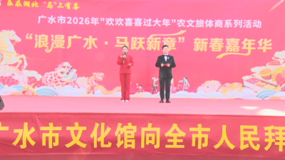 民俗盛宴贺新春！我市举办2026年“欢欢喜喜过大年”群众文化活动