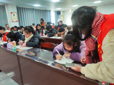 十里街道寒假学堂开班啦