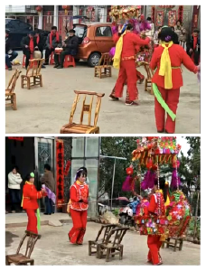 骆店镇联兴村：彩船贺新春  民俗传文明