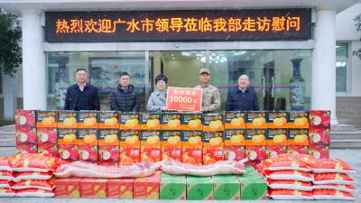 王炜 熊哲走访慰问驻广部队官兵