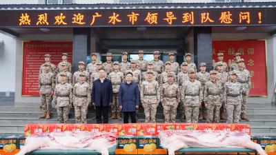 陈磊走访慰问驻广部队官兵