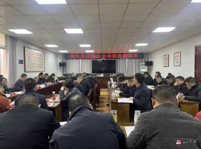 全市涉林违法专项整治调度会召开