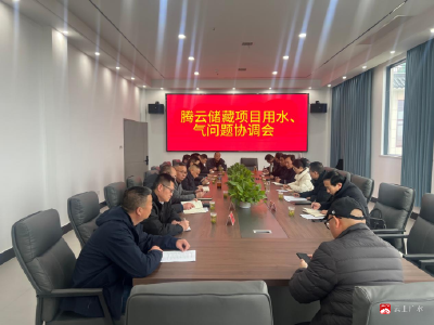 一线问需 马上就办：包保市领导现场协调解决腾云储藏项目要素难题