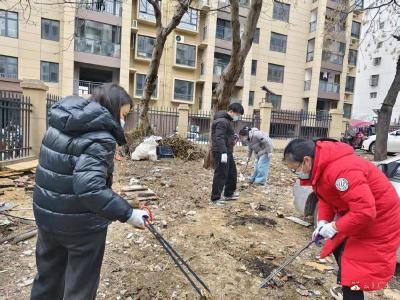 应山街道北关社区：开新篇焕新颜　清洁家园在行动