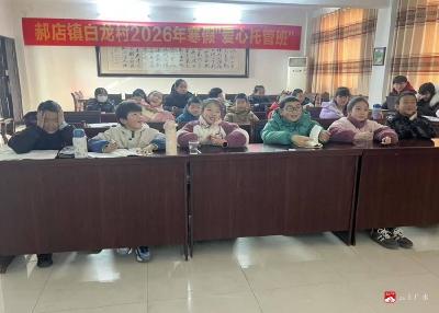 高校学子反哺家乡 郝店镇白龙村寒假学堂暖心开课