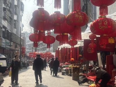 广水：春节近 年味浓