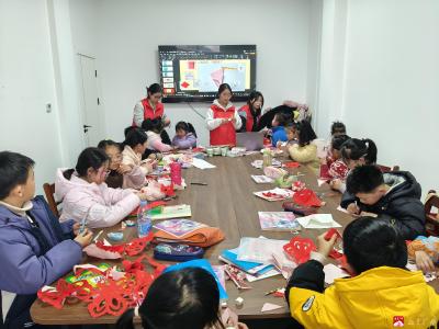 我在新时代文明实践站过春节——城郊街道文明实践迎新春 