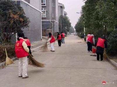 青春还乡齐动手 清洁家园迎新春  ——郝店镇返乡大学生“清洁家园”志愿服务活动侧记