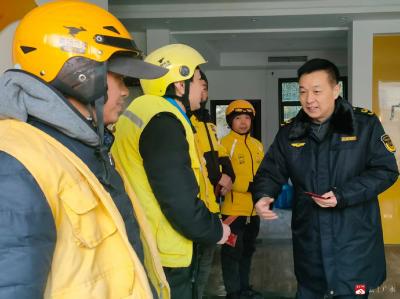 暖“新”更暖“心”——广水市市场监管局、市“小个专”行业党委深入一线走访慰问新就业群体