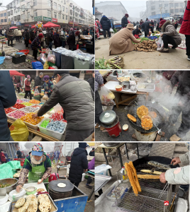 《欢欢喜喜过大年｜郝店街头腊味浓，人间烟火是团圆》