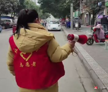 应山街道北关社区：禁鞭护平安 文明过新春