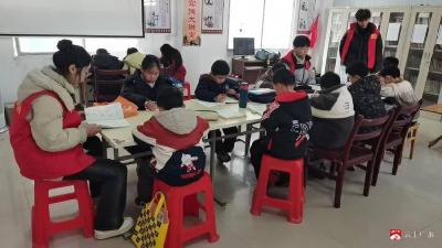 关爱伴成长 假期不孤单——李店镇寒假托管班顺利开班