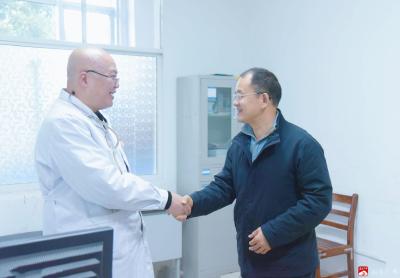 市卫健局领导慰问广水市一医院一线医务人员