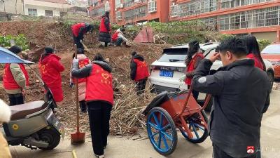 应山街道北关社区：党群同心齐动手　北关社区焕新颜