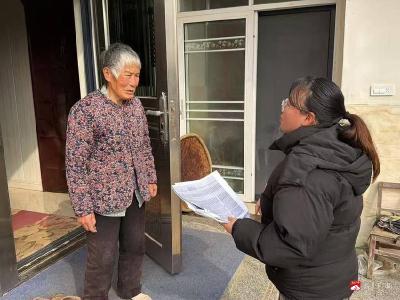 北关社区：精准入户走访 做实助老服务保障