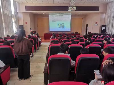 骆店中学上好春季“健康第一课”——广水市骆店镇卫生院进校园普及健康知识  