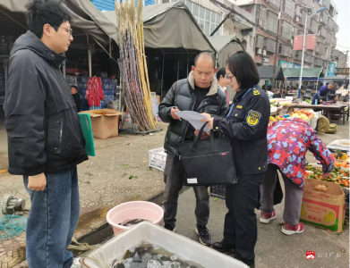 严守禁渔底线     守护舌尖安全 ——骆店市场监管所开展非法捕捞及鱼类镇静物质风险隐患专项排查