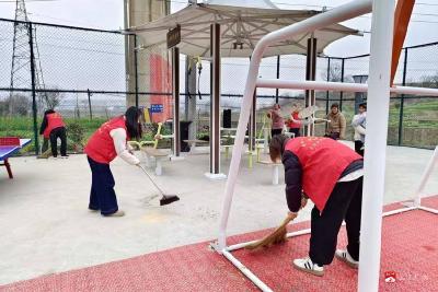 武胜关镇：学雷锋践初心 清洁家园我先行