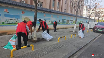 富康社区：元宵暖意融志愿 雷锋精神践于行