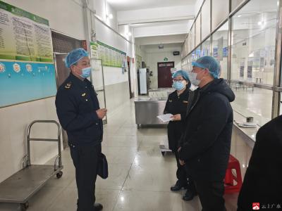 骆店市场监管所开展春季校园食品安全专项检查