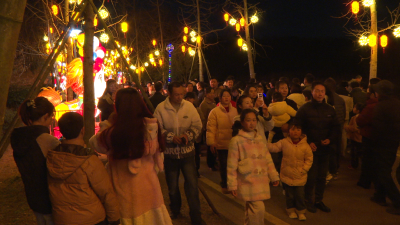 华灯初上团圆夜 烟火人间情味浓！广水市举办元宵灯会