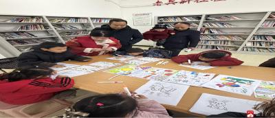 彩绘春天 童绘美好—经济开发区盘龙岗社区开展周末爱心托管班