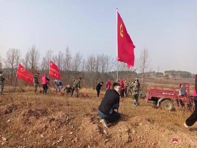 十里街道：义务植树播撒新绿 赋能乡村全面振兴