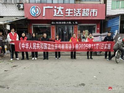 元宵佳节普法忙 平安宣传入民心——马坪镇多部门联合开展法治宣传活动