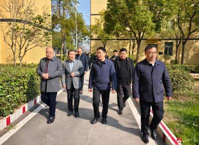 省级联合督导组莅临杨寨镇中心中学督导检查春季开学工作