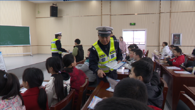 广水交警：安全“童”行   护航成长