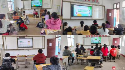 蔡河镇小河中心小学开展春季流感预防知识科普活动