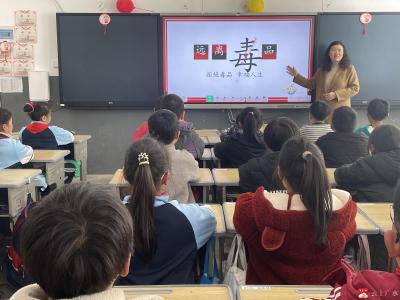 长岭镇中心小学：禁毒润童心 护航青春行