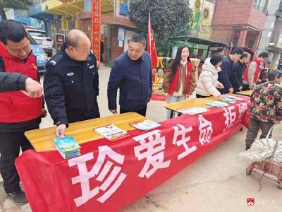 太平镇多部门联动扎实开展禁种铲毒宣传踏查工作