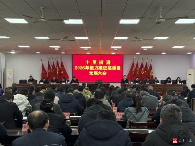 十里街道：擂响高质量发展战鼓 争当镇办标杆