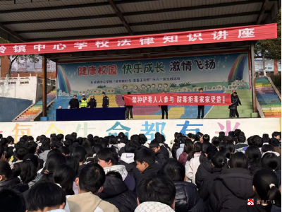 长岭镇：平安守护成长，多部门联动开展安全教育进校园活动