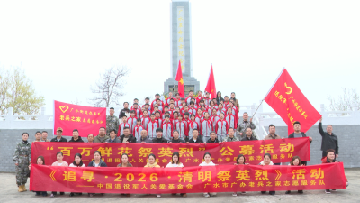 广水街道办事处组织开展“清明祭英烈”主题活动