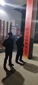 骆店派出所常态化开展反诈宣传、护学岗及夜间巡逻工作