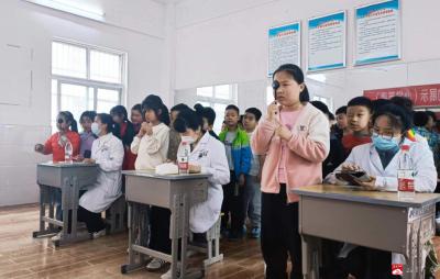 广水市城郊小学开展春季学生视力健康检测