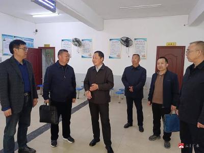 广水市政协调研组莅临武胜关镇杨家河小学视察指导